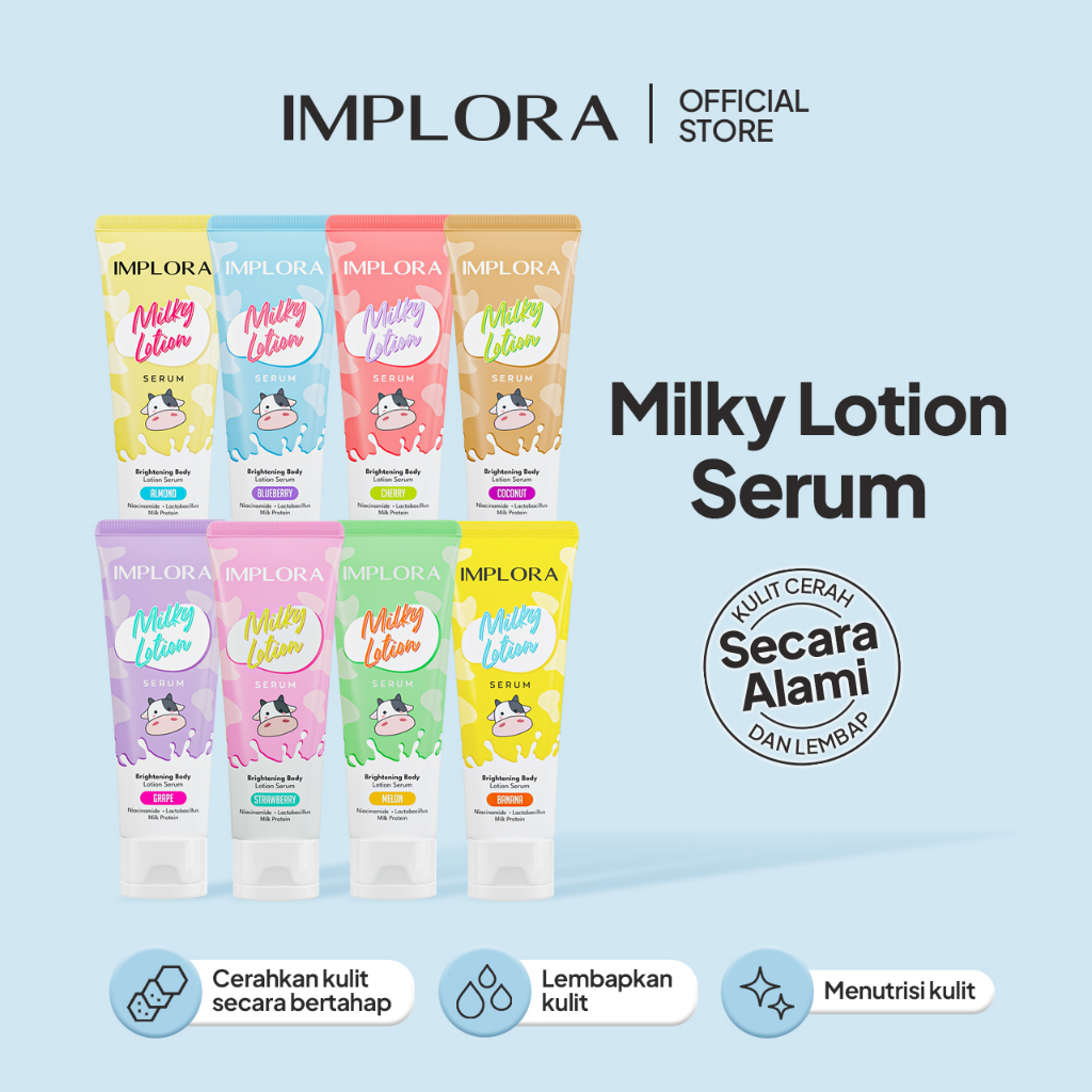 Implora Milky Lotion Body Serum - Rejuvenate