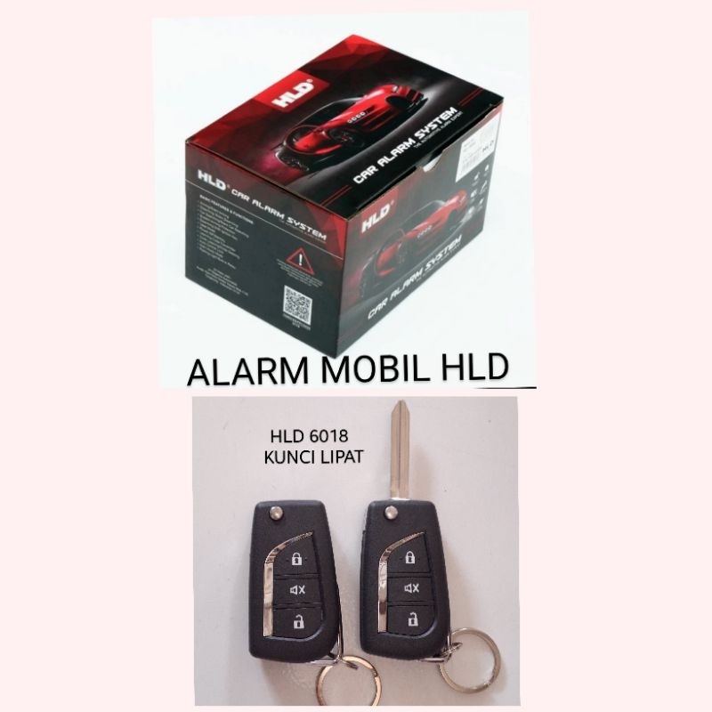 ALARM MOBIL HLD MODEL KUNCI LIPAT (TOYOTA)