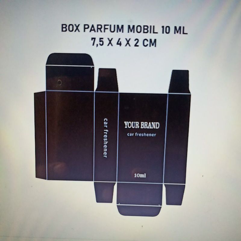 

Box Parfum mobil cetak merk Min.200 pcs