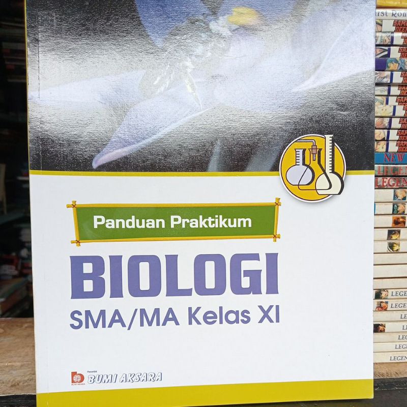 buku panduan praktikum biologi untuk SMA kelas 11 penerbit bumi aksara