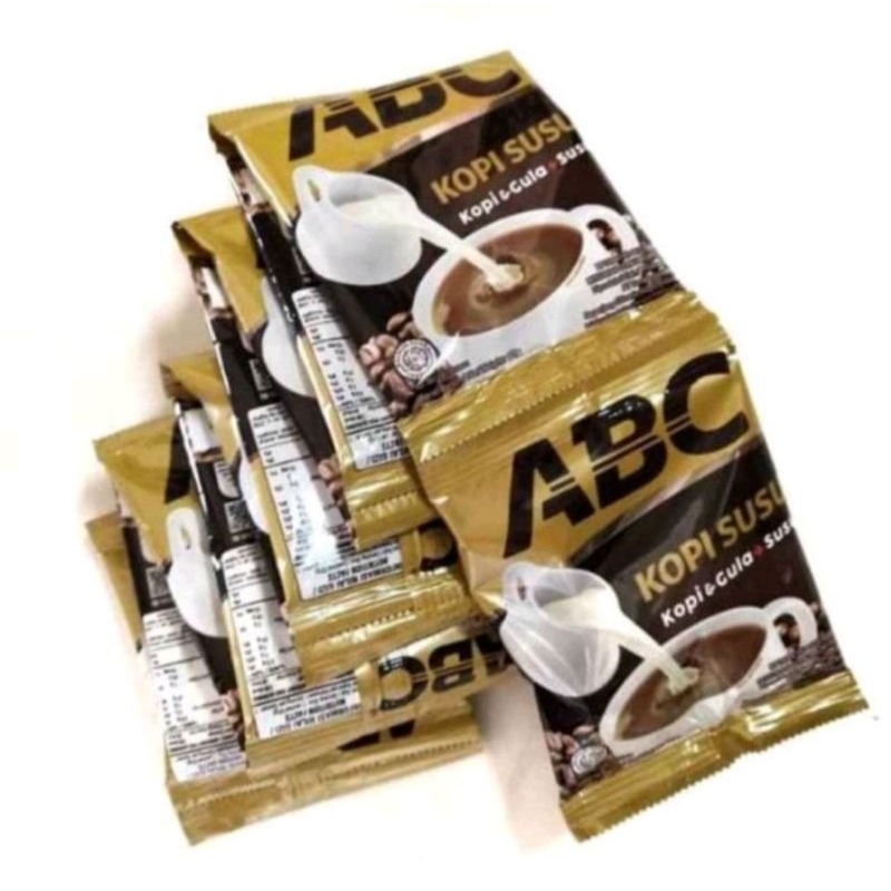 

ABC kopi susu renceng isi 10 x 30 gram