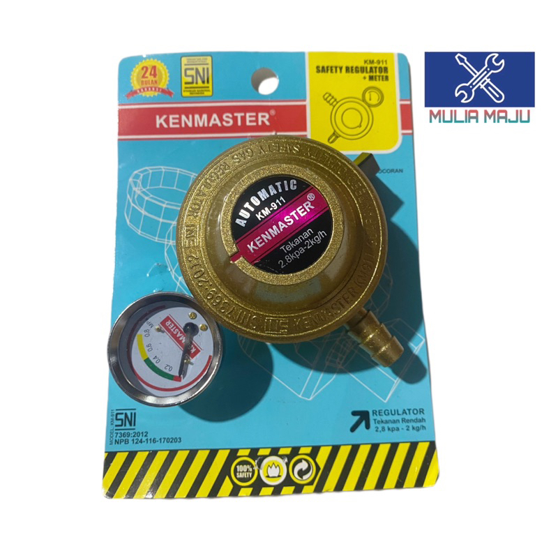 KEPALA GAS REGURATOR KENMASTER+METER