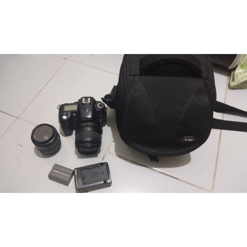 nikon d90 dan 2 lensa
