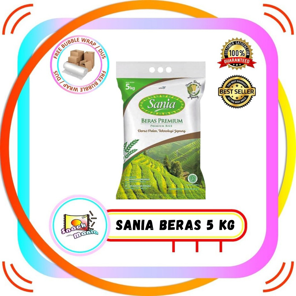 

Sania Beras Premium 5 kg White Rice