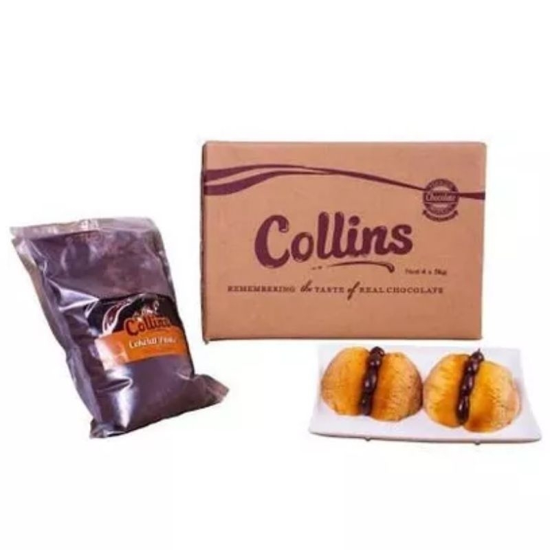 

kode B collins selai coklat filling selai coklat