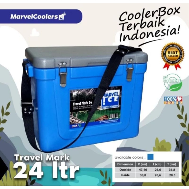 Cooler Box Marvel 24L Travel series / Coolbox / Tempat Pendingin
