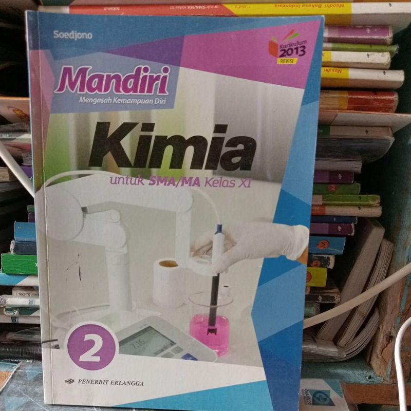 buku mandiri kimia untuk SMA kelas 11 penerbit Erlangga