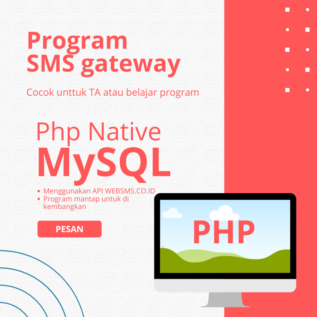 Program Aplikasi Sms Gateway Program Sms Gateway Sederhana Tugas Akhir Belajar Program Php Mysql