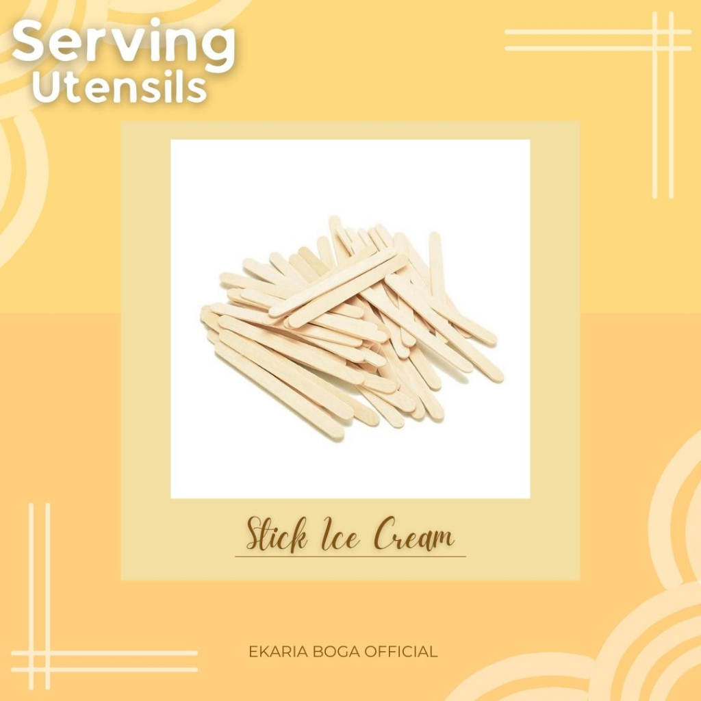 PERALATAN SAJI | STICK | STICK ICE CREAM | STICK ICE CREAM ISI 40