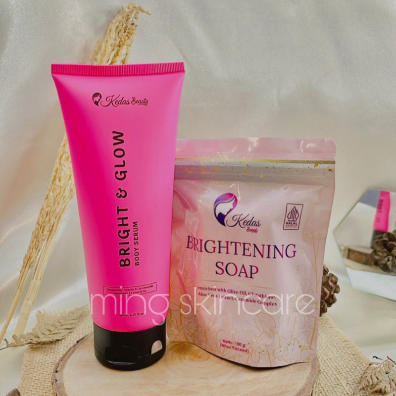 KEDAS BEAUTY BODY SERUM DAN SABUN