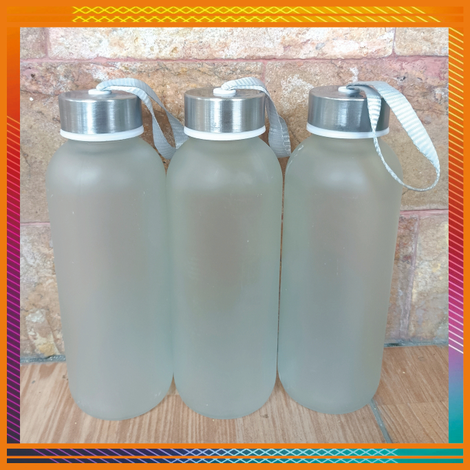 BOTOL KACA DOFF / TUMBLER KACA DOFF BOTOL MINUM ANAK BOTOL DOFF SOUVENIR TUMBLER BOTOL KACA DOFF / S