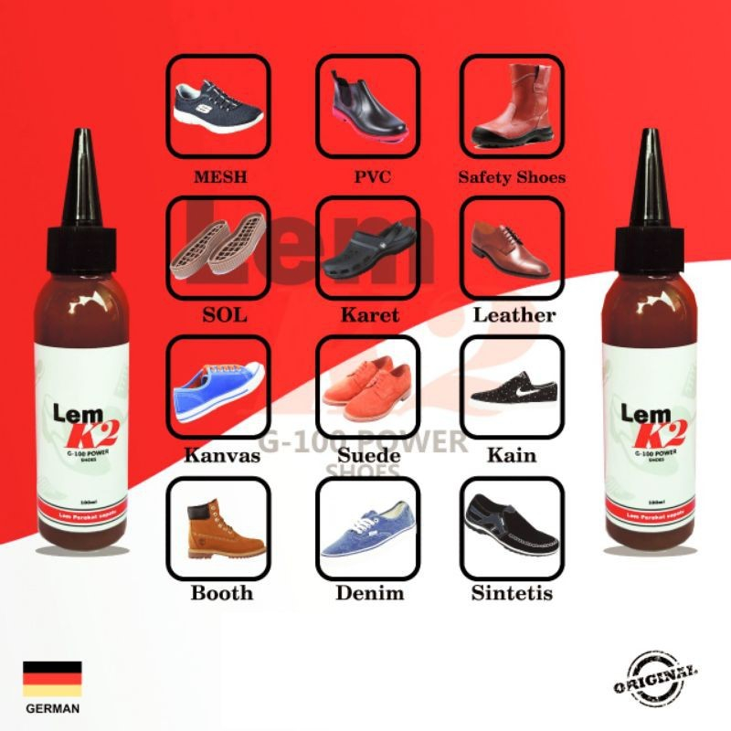 LEM SEPATU SUPER KUAT / LEM K2 ORIGINAL