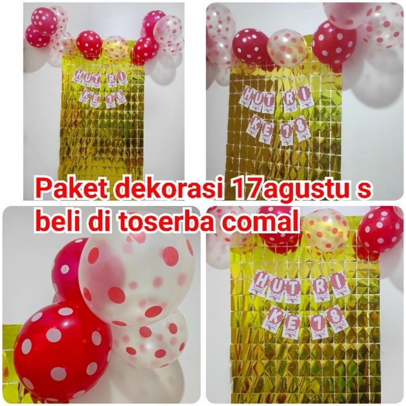 Dekorasi 17 agustus murah