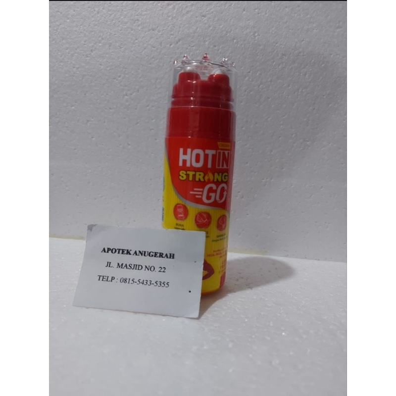 hotin go strong 100gr hot in go strong botol