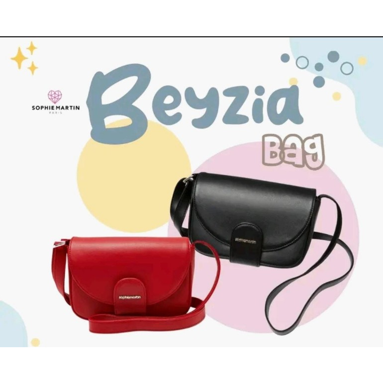 TAS BEYZIA MERAH SOPHIE PARIS