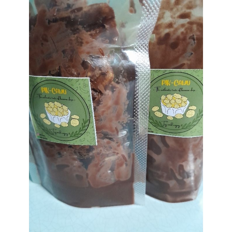 (Kripik Pisang) Pik-Cawu Coklat Lumer