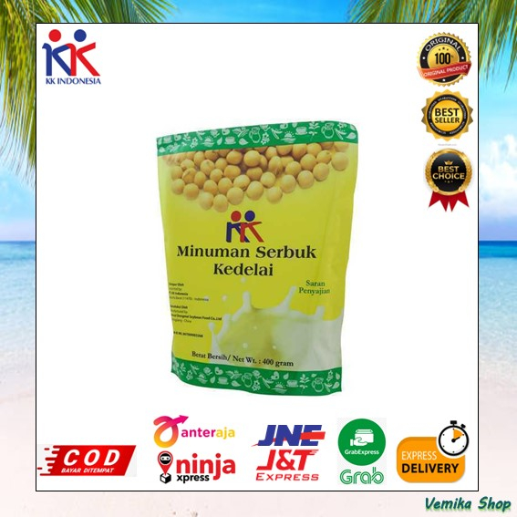 

KK Minuman Serbuk Kedelai Soya Bean KK Indonesia Original Susu Kedelai Bernutrisi Tinggi Kaya Protein dan Bebas Kolesterol