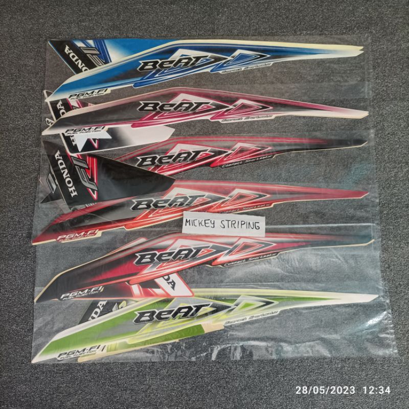 STRIPING STIKER BEAT FI 2013 BEAT FI LAMA