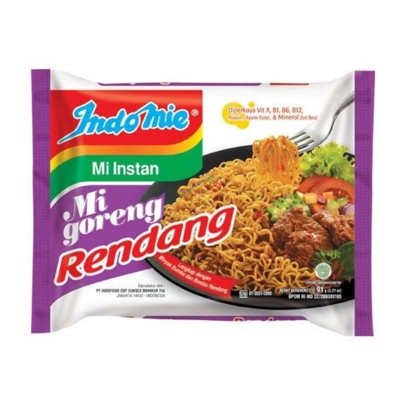 

Indomie Rendang 1 pcs