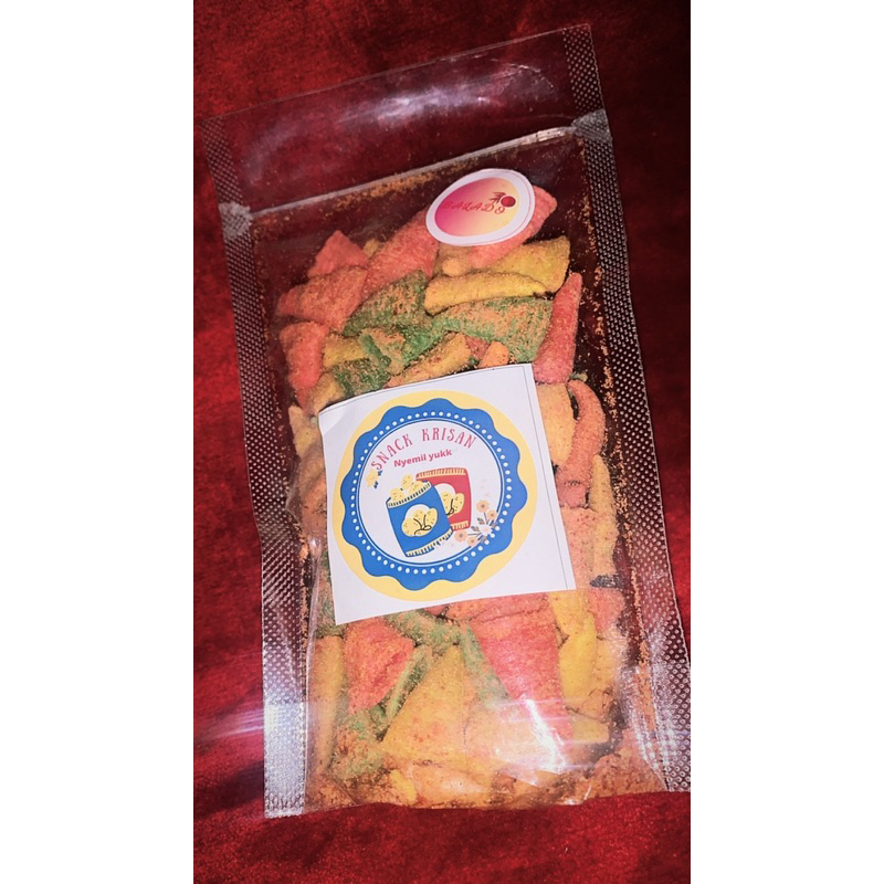 

Kerupuk kerucut Balado 100 g