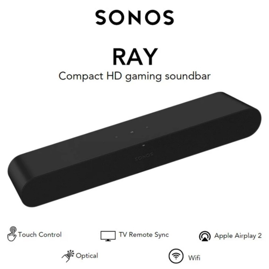 Sonos Ray Wireless Speaker HiFi System Soundbar Sonos Ray