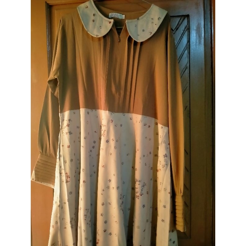 GAMIS RH SET KHIMAR CADAR RUMAH HAFIDZAH BMF COKLAY