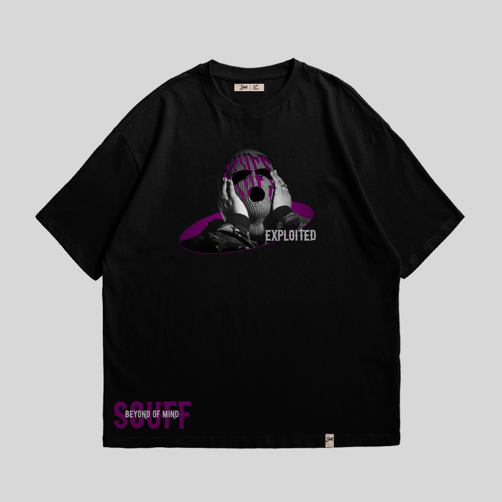 SCUFF TSHIRT OVERSIZED " The mask"