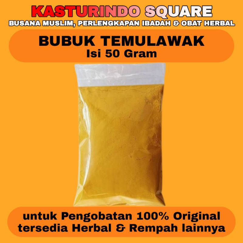 

Bubuk Temulawak Herbal Isi 50 Gram Bumbu Masakan