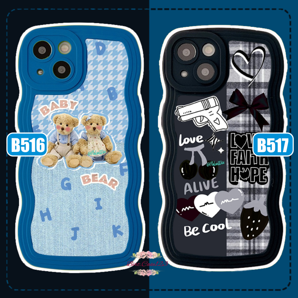 B516 B517 SOFTCASE SILIKON IPHONE 6 6S 7 8 SE 6+ 7+ 8+ X XS XR 11 12 13 14 PRO MAX BC10119