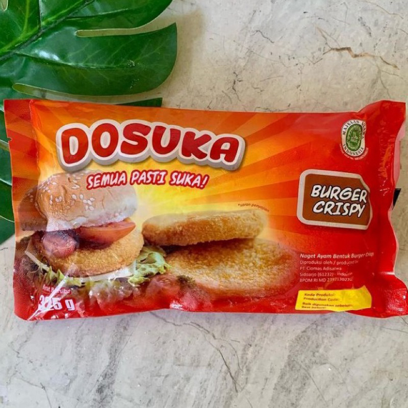 

Dosuka Crispy Chicken Burger 325gr