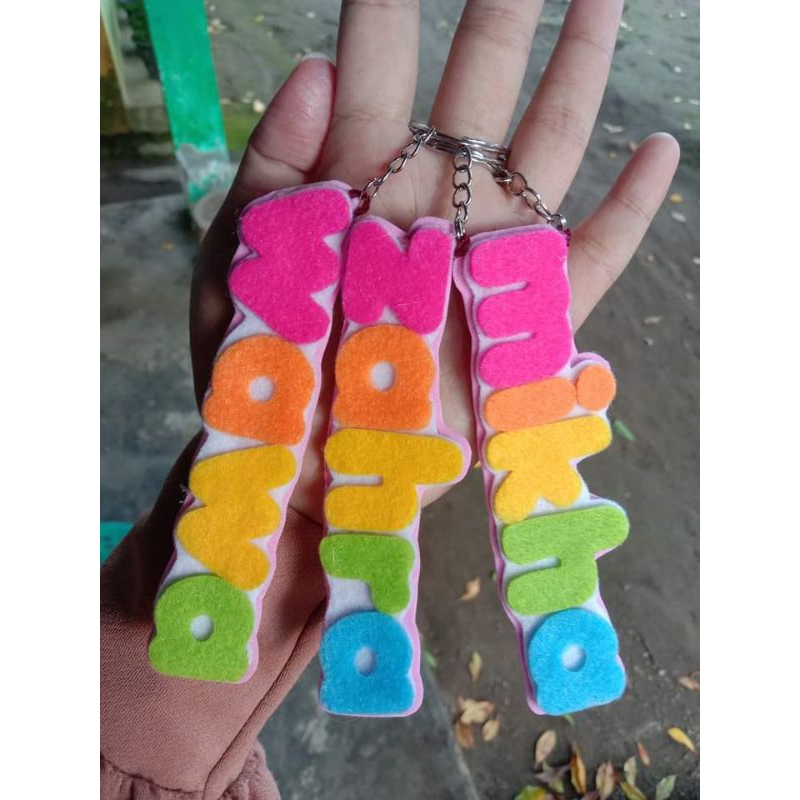 Ganci Nama Flanel