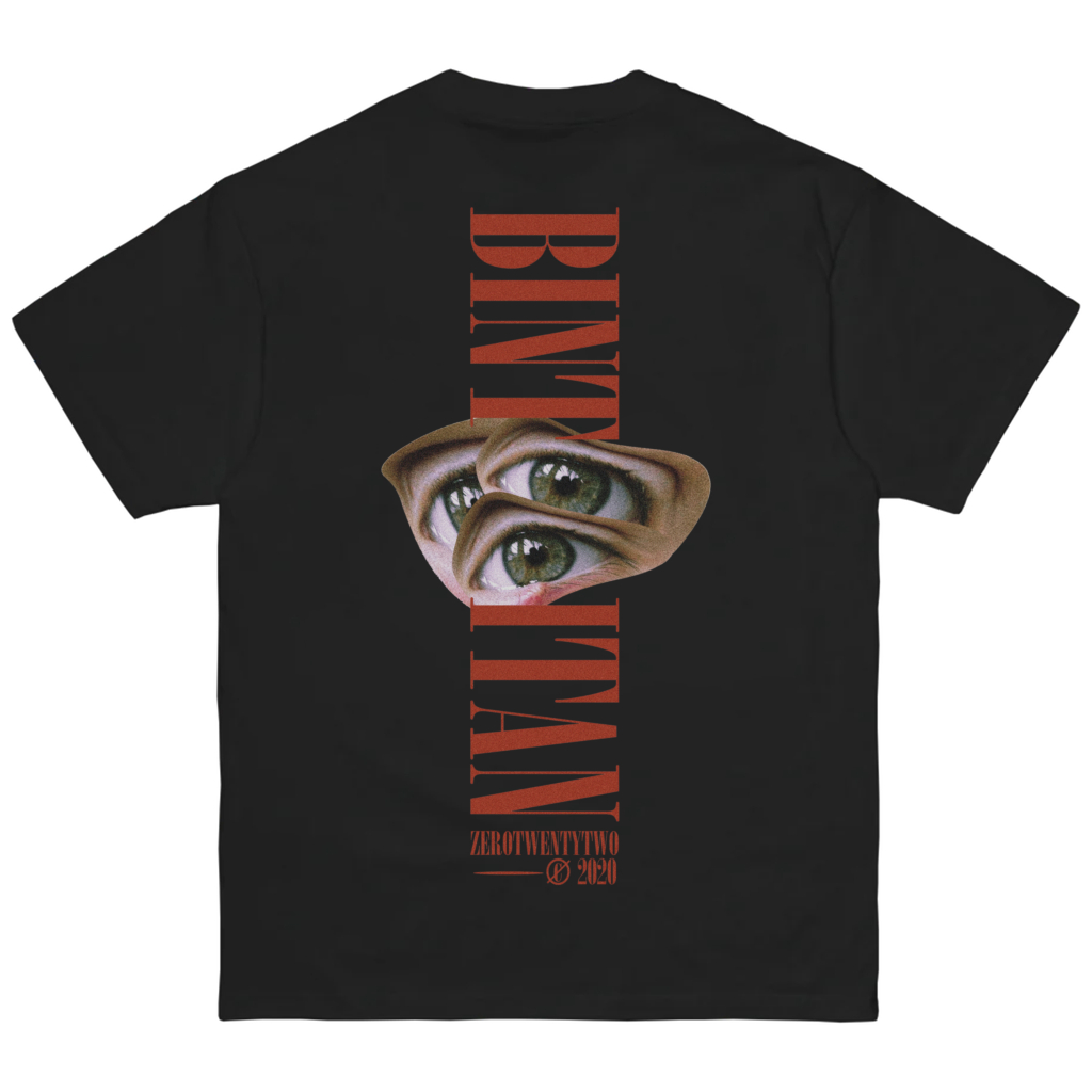 Kaos Distro Parody ZeroTwentyTwo T-shirt Bintitan Black | Baju Parody Pria Hitam
