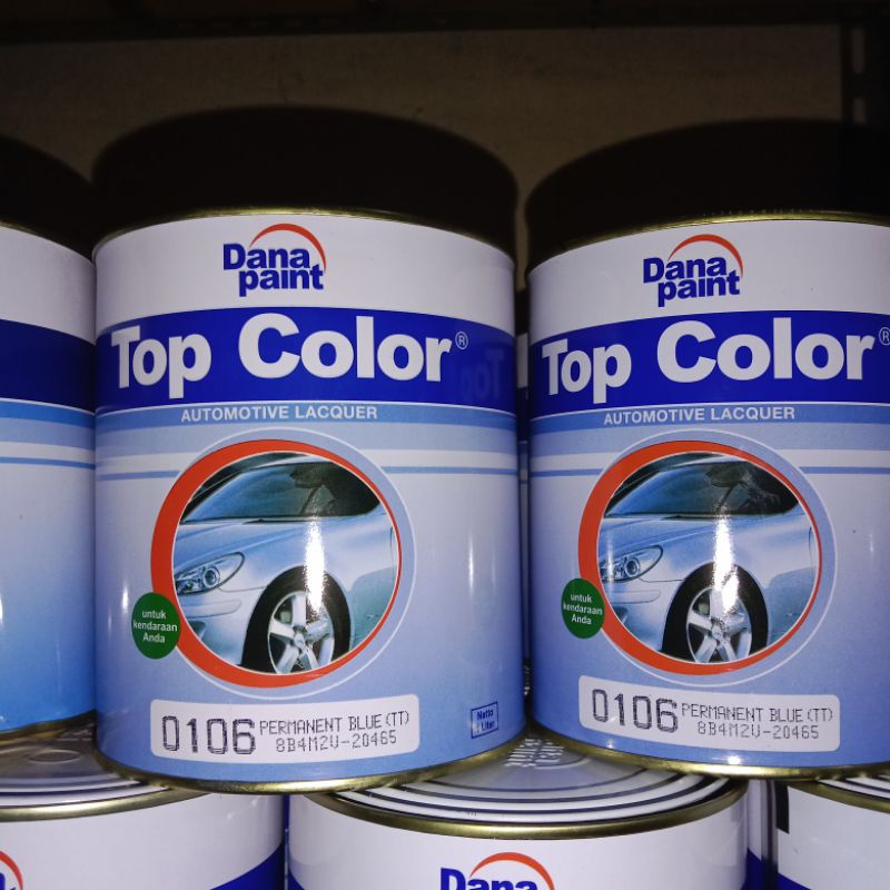 Top Color Red TT 2261 / Merah Solid Top color / Cat Merah Duco / Cat duco merah solid