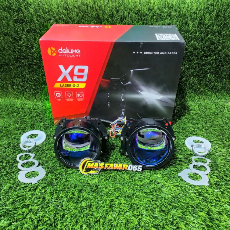 DELUXE X9 BILED PROJECTOR 3 INCH X9 LASER G.2 DELUXE AUTOLIGHT
