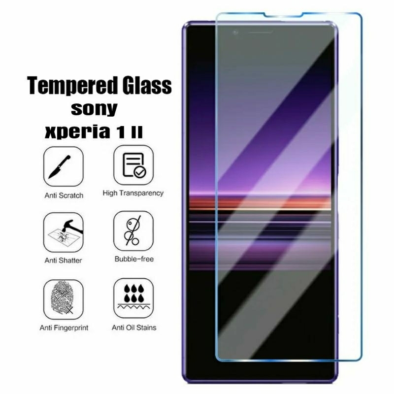 Tempered glass anti gores kaca sony xperia 1 ii xperia 1 mark II