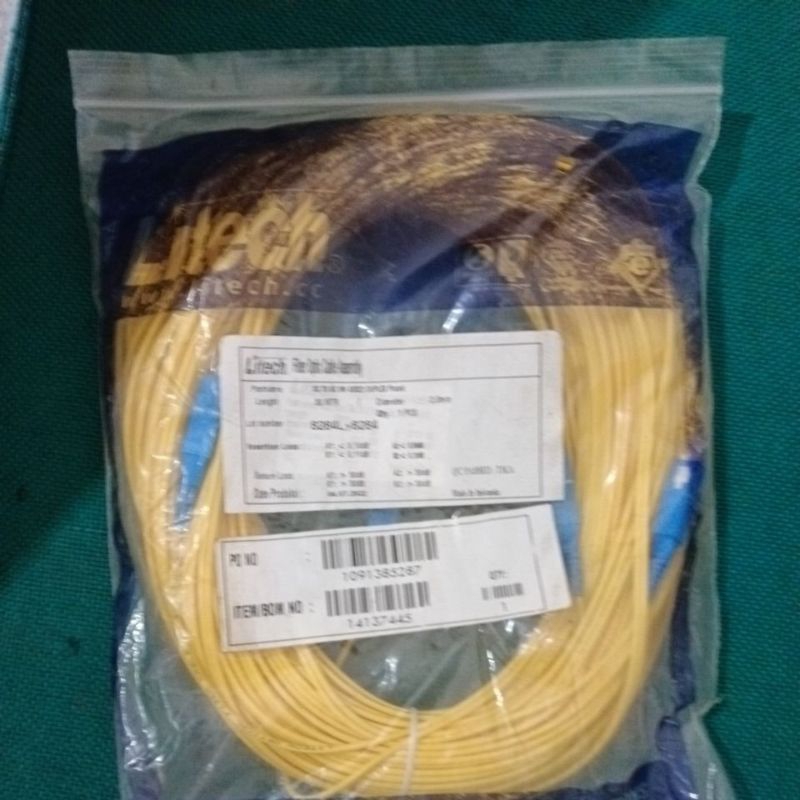 patch cord litech sc upc sc upc 30m