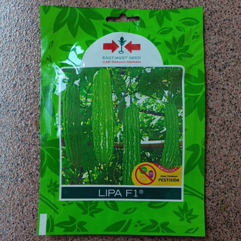 15 Butir Benih Pare Lipa Cap Panah Merah