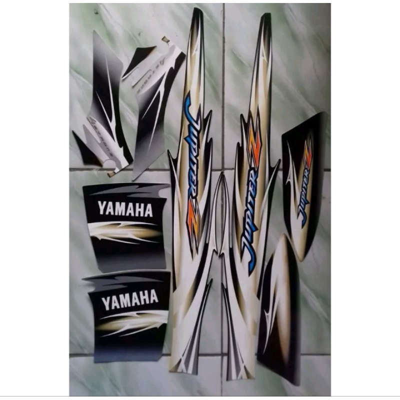 Stiker striping motor yamaha jupiter z 2007
