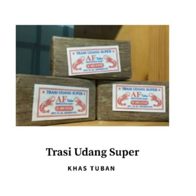 

Terasi Udang Super Khas Tuban 250gram