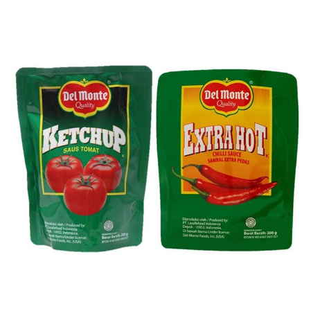 

DELMONTE SAUS TOMAT/SAUS SAMBAL POUCH 200ml