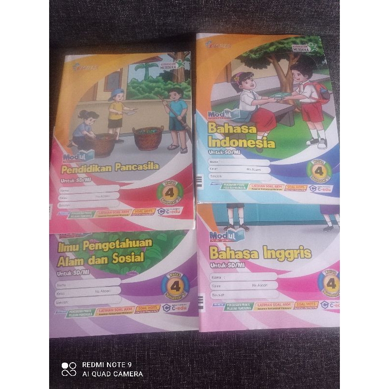 LKS EKSIS SD KELAS 4 KURMER, PENERBIT CITRA PUSTAKA