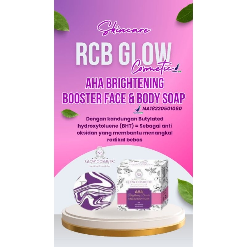 READYSABUN BATANG AHA BRIGTENING RCB GLOW SKINCARE ORIGINAL