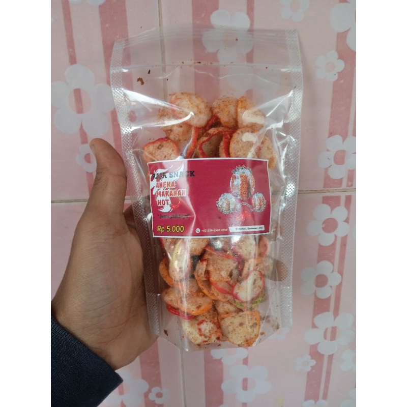 

krupuk seblak pedas