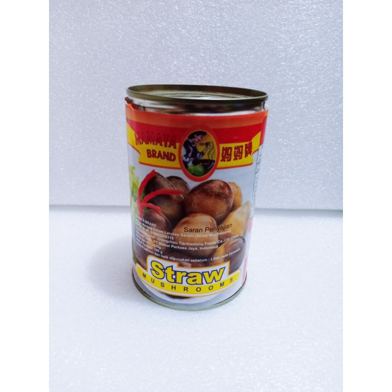 

Jamur Merang dalam Kaleng / Straw Mushrooms Mamata 425gr