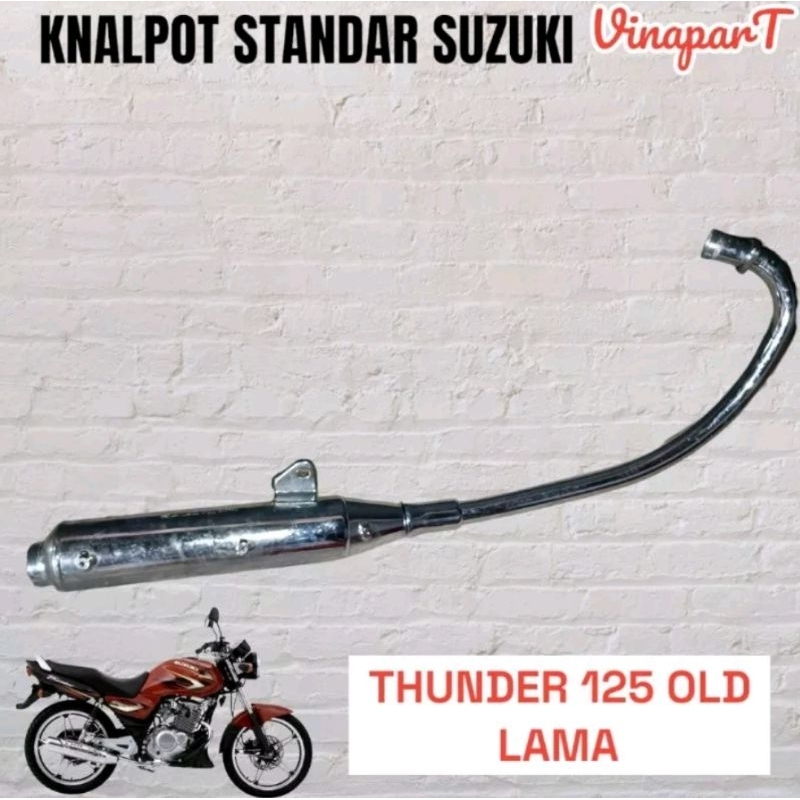 knalpot standar Suzuki Thunder 125 old original