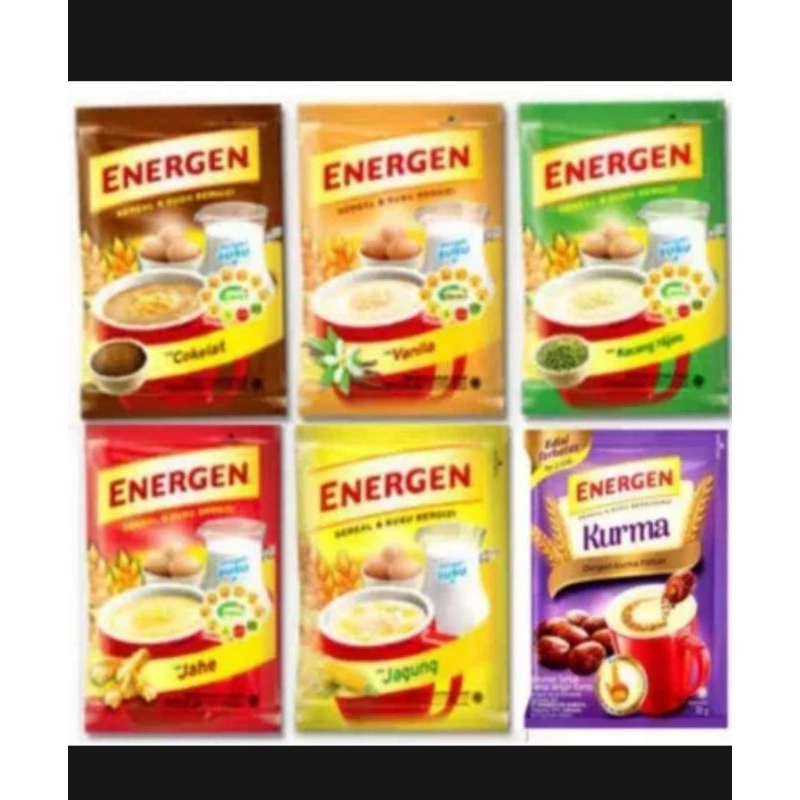 

energen sereal 1renceng 25g