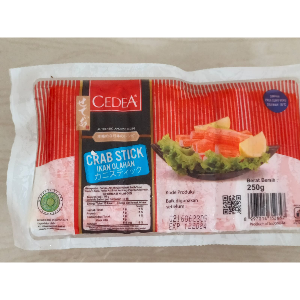 

Cedea Crabstick 250gr