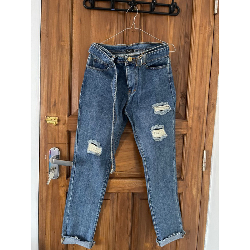 repead jeans lala oshop