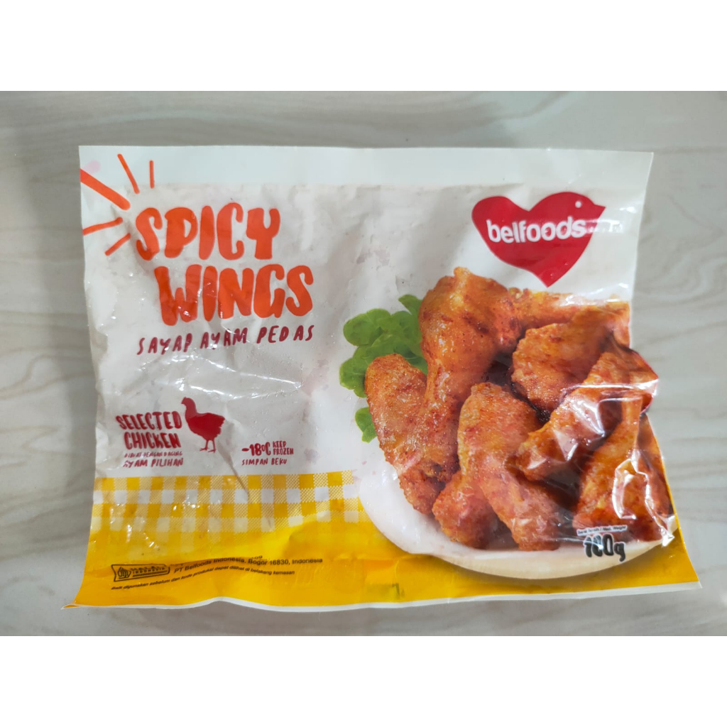 

NUGET AYAM Belfood Spicy Wing 160gr