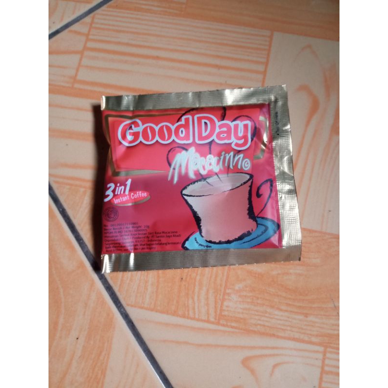 

Kopi Good Day Merah Mocacinno Sachet